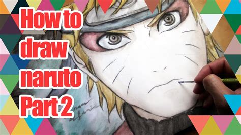 How To Draw Naruto Sage Mode Part 2 Youtube