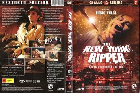 the new york ripper 1982 director lucio fulci dvd another world entertainment videospace