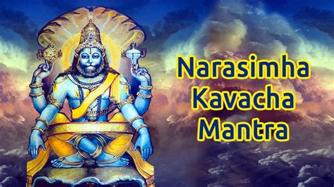 Narasimha Kavacha Mantra With Lyrics Most Powerful Narasimha Mantra