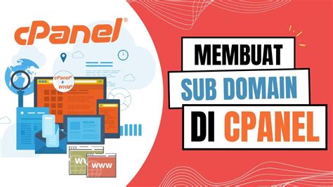 Cara Membuat Subdomain di Cpanel - YouTube