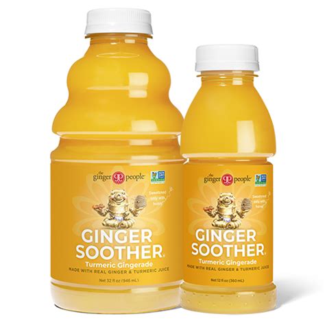 Ginger Soother® Turmeric Gingerade The Ginger People