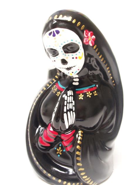 Virgin Mary Sugar Skull Art Dia De Los Muertos Skull Art