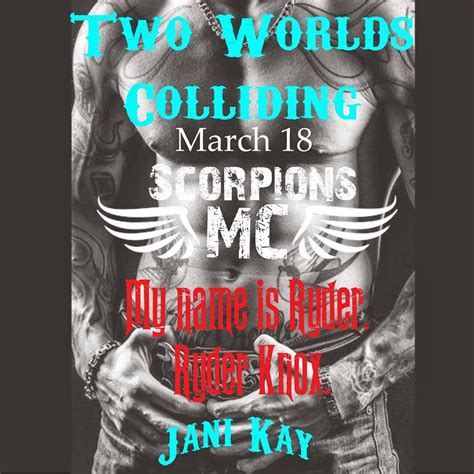 Scorpio Stinger Mc Two Worlds Colliding By Jani Kay Cover Reveal And