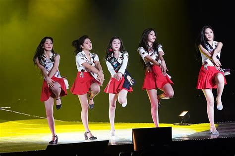 The group's name represents its concept, defined by two different images, red and velvet. Red Velvet Reflect on U.S. Tour: Interview