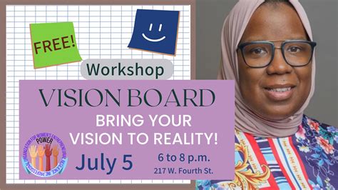 Vision Board Workshop Bring Your Vision To Reality Covation Center