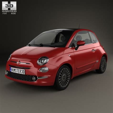 Fiat 500 2015 By Humster3d The 3d Model Was Created On Real Car Base