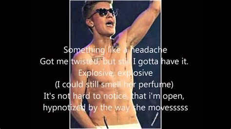 Confident By Justin Bieber With Lyrics Youtube