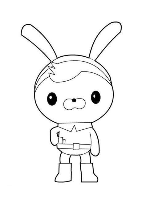 Octonauts Tunip Coloring Sheets Coloring Pages