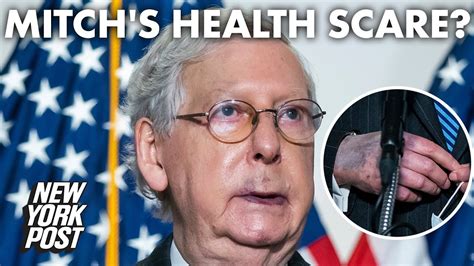 Mitch mcconnell this week waved off questions about his health after being photographed with. Mitch McConnell dodges health questions despite bruised ...