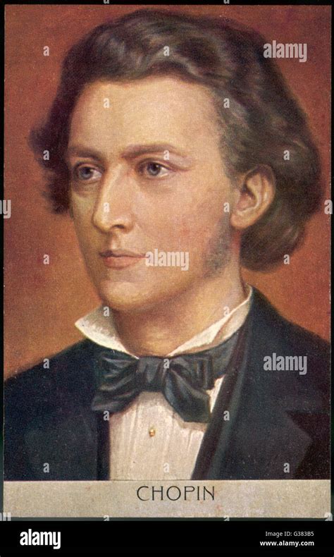 Frederic Chopin Polish Musician Date 1810 1849 Stock Photo Alamy