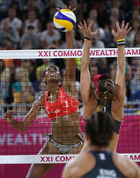 Beach Volleyball Makes Commonwealth Games Debut On Gold Coast Sands