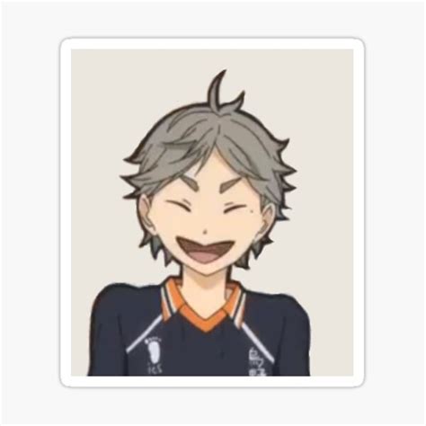 Haikyuu Chibi Suga Sticker For Sale By Maiokoe Redbubble