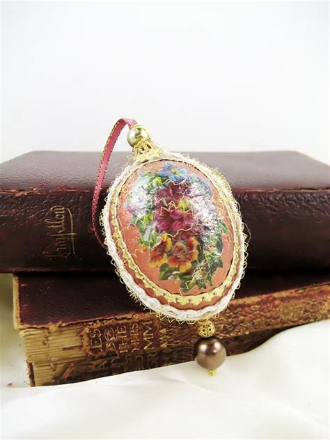 Victorian Wirewrapped Easter Egg Ornament By Silverowlstudio 2200