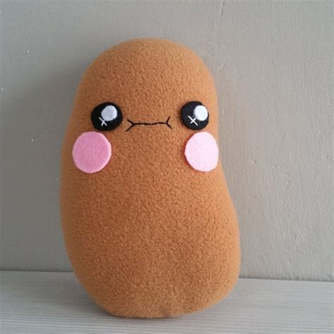 Kawaii De Pommes De Terre Farcie Kawaii Peluche Soft Toy De Etsy