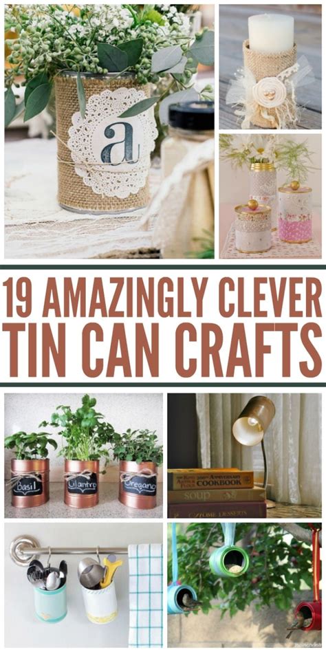 19 Unbelievable Ways To Upcycle A Tin Can
