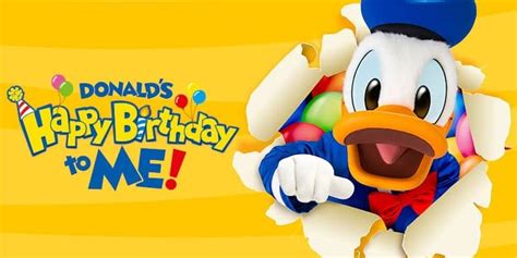 Donald Ducks Birthday At Tokyo Disneyland