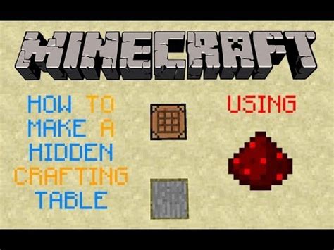 Related search › all education edition crafting recipes › minecraft education edition recipe book lab table 7 use the lab table by right clicking on it, just like a regular crafting table. Minecraft Tutorial | How to make a Hidden Crafting Table ...