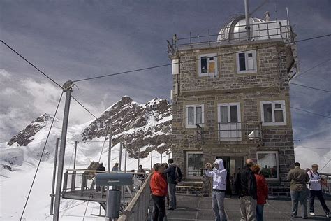 Breathtaking Sphinx Observatory At Swiss Alps Snow Addiction News