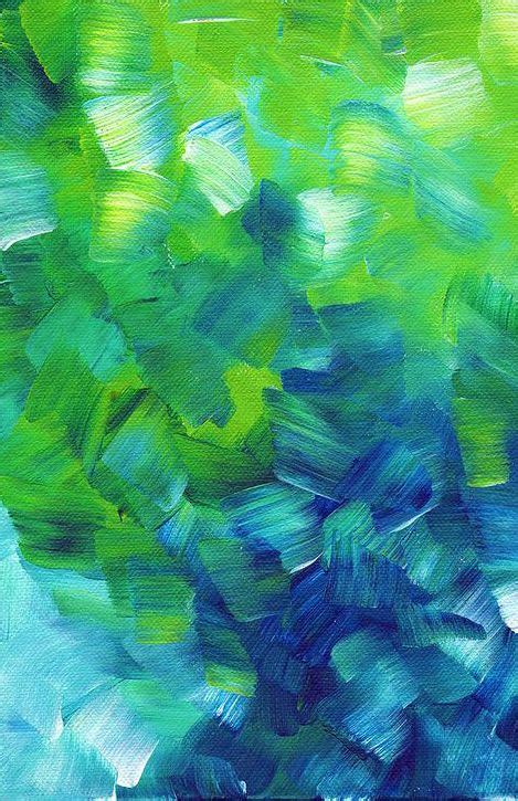 Blue And Green Abstract Green Paintings Green Art Painting Abstract