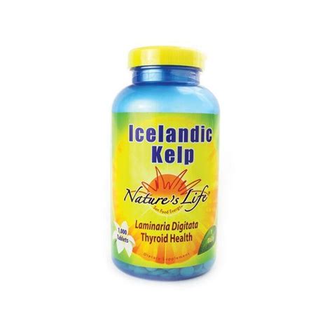 Natures Life Icelandic Kelp 1000 Tabs Swanson®