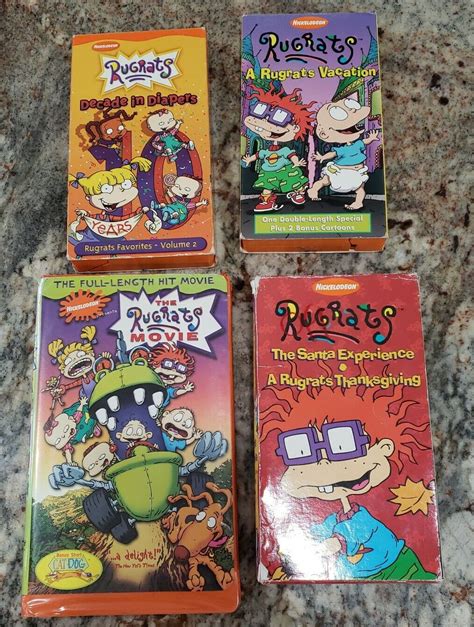 Rugrats VHS Lot Of 5 Nickelodeon EBay