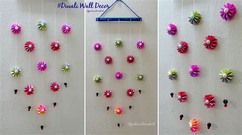 The bedroom is a unique room where we relax, relax and gain. DIY wall decoration idea, how to make easy paper wall ...