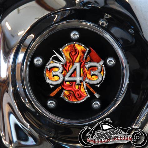 Custom Derby Cover Firefighter Tradition Harley Davidson Derby Cover