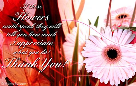 Thank You Flowers Quotes Free Orange Flowers Ecard Email Free