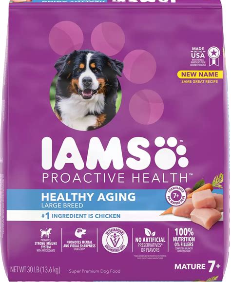 The Top Iams Senior Dog Foods Reviewed And Ranked Az Animals