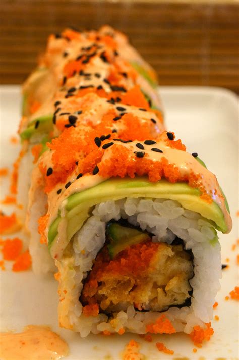Dragon Roll Recipe Sushi Recipes Homemade Cooked Sushi Recipes