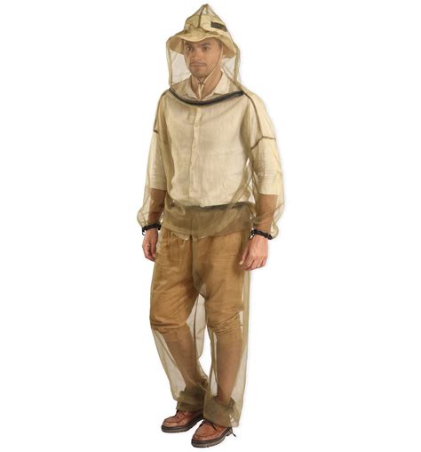 Mosquito Suit Net Bug Pants And Jacket W Hood Mesh Bug Suit For
