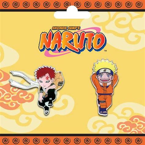 Achetez Pins And Buttons Naruto Pins Gaara And Naruto Set Of 2
