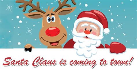 Santa Claus Is Coming To Town City Of Hubbard