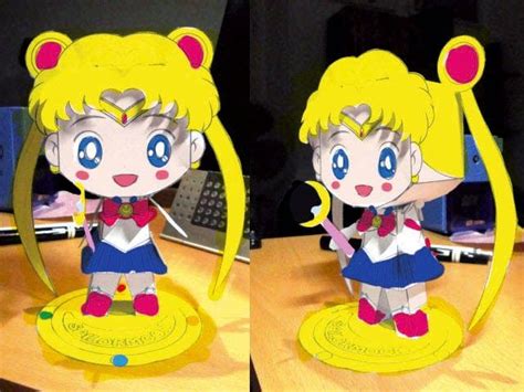 Dx Appunti Disordinati Di Viaggio Sailor Moon Papercraft