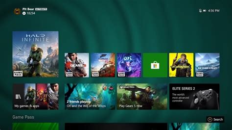 Microsoft Testa La Dashboard Di Xbox Series X A Risoluzione Più Elevata