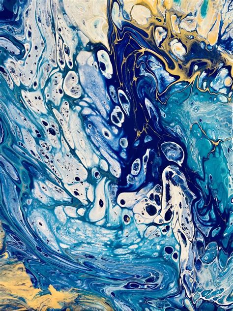 Acrylic Pouring Painting Step By Step Painting Fow Beginners In 2020