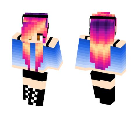 Download 20 Diamonds Cutest Gamer Girl Ever Minecraft Skin