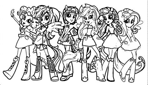 Mlp Coloring Pages Pony Cartoon My Little Pony Coloring Page 087