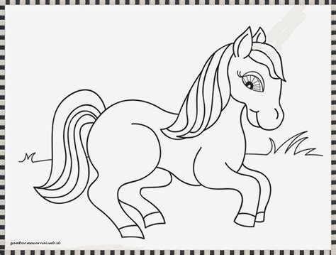 5182021 gambar kuda pony untuk diwarnai gambar mewarnai kuda poni nah. Sketsa Gambar Kuda Unicorn | Sobsketsa