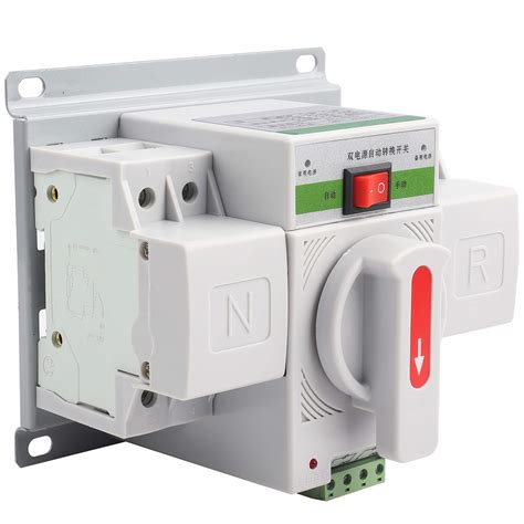 Buy Transfer Switch Mini Dual Power Switch Automatic Circuit Breaker