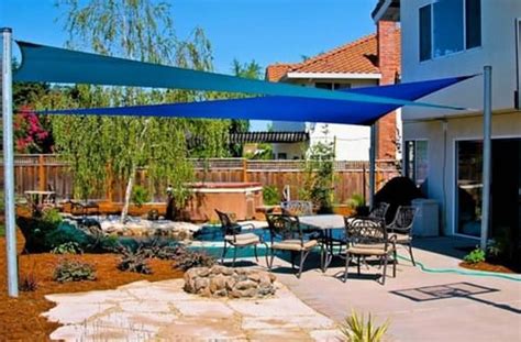 Diy Shade Sail Post Ideas Easy Canopy Ideas To Add More Shade To Your