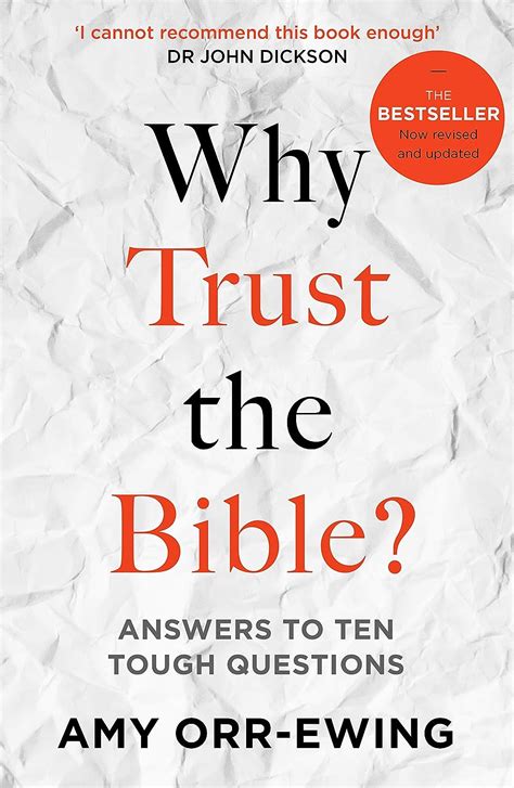 Why Trust The Bible Revised And Updated The Big Church Read
