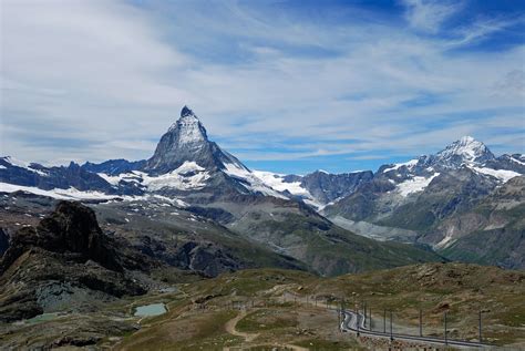Matterhorn Famous Swiss Mountain Range The Famoust And
