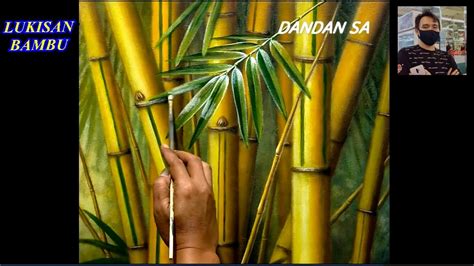 Cara Menggambar Melukis Pohon Bambu Emas How To Draw Golden Bamboo