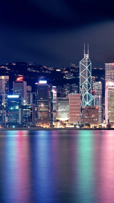 Hong Kong Skyscrapers Iphone Wallpapers Free Download