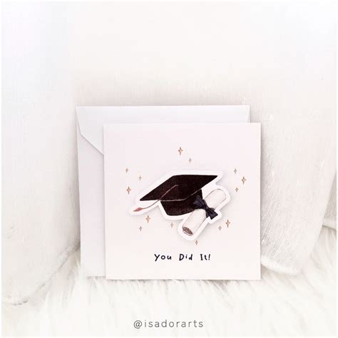 Kartu Ucapan Wisuda Kelulusan Graduation Card Greeting Card