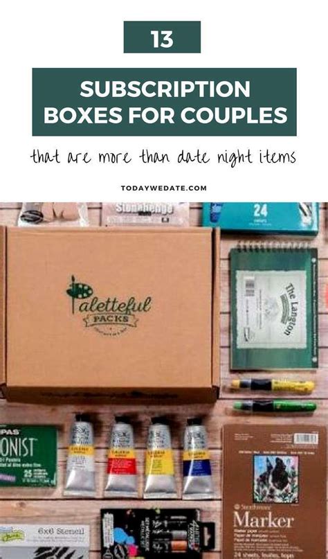 13 Subscription Boxes For Couples That Are More Than Date Night Items