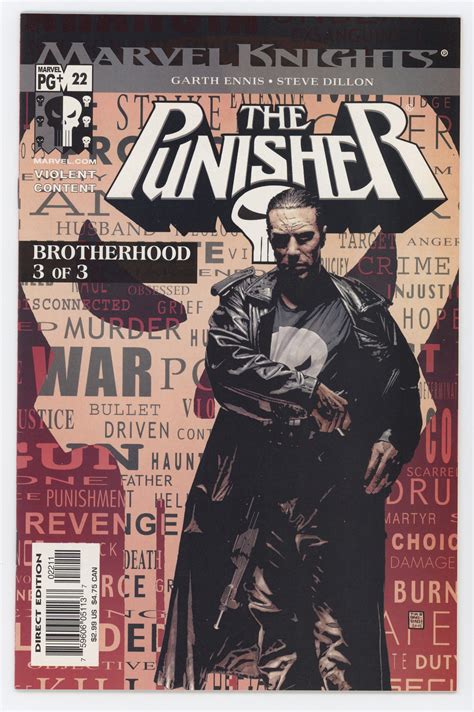 Punisher 22 6th Series Marvel Knights 2003 Nm Tim Bradstreet Garth Enn