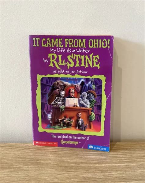 Goosebumps It Came From Ohio My Life As A Writer Rl Stine Softcover Book 1437 Picclick