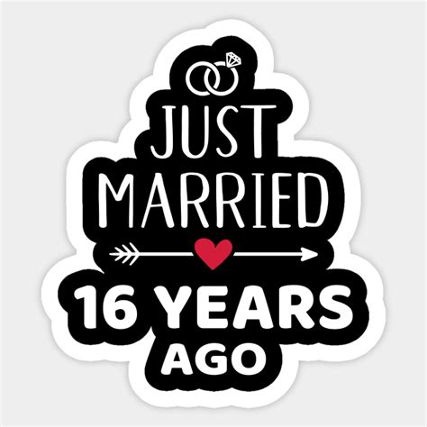 Just Married 16 Years Ago For 16th Wedding Anniversary 16th Wedding
